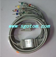 專業醫療監護配件 供應HP、飛利浦、邁瑞PM5000一體式心電導聯線及電子配件